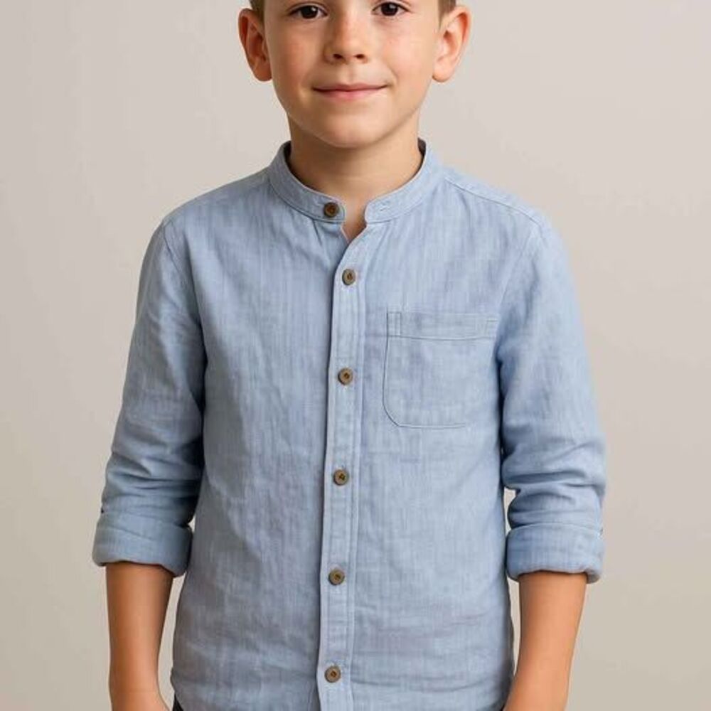 H&M Kids Linen-Cotton Shirt